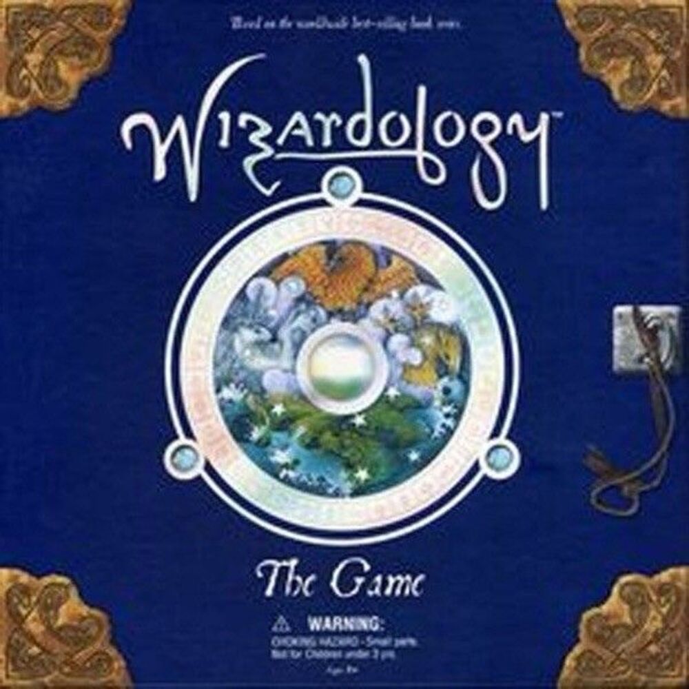 Wizardology The Wizard Board Game Based on the Book Sababa Toys 2007 Complete